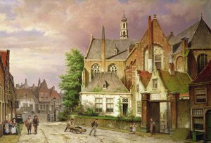 Two Men with a Cart